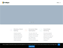 Tablet Screenshot of profileglue.com